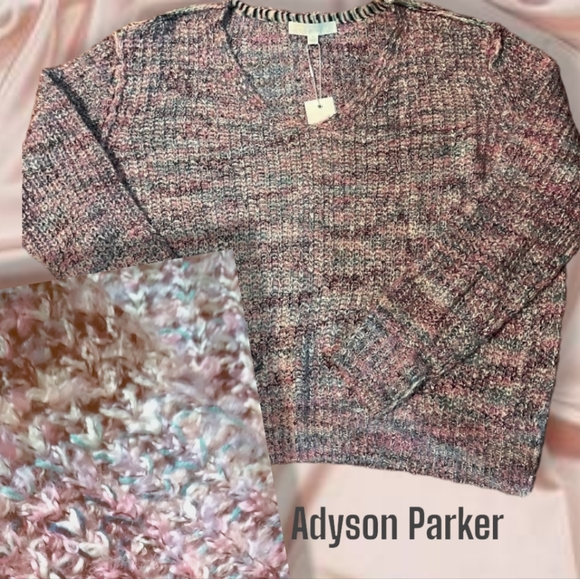 Adyson parker marled sweater! XL - Picture 3 of 12